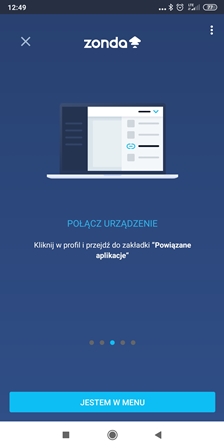 Zonda integracja aplikacji z kontem