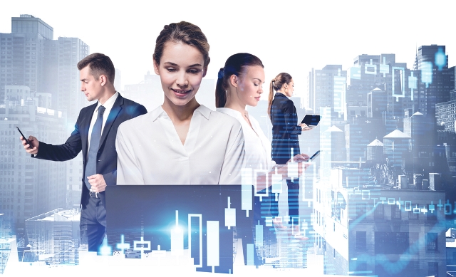 Działanie domu maklerskiego - łączenie kupujących i sprzedających akcje